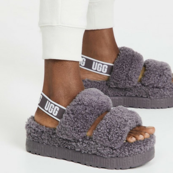 UGG OH Fluffita Slide Size 10 - Picture 4 of 6